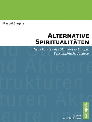 cover image of Alternative Spiritualitäten